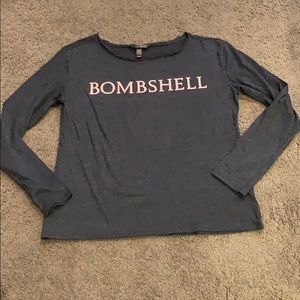 Victoria’s Secret Bombshell long sleeve shirt M
